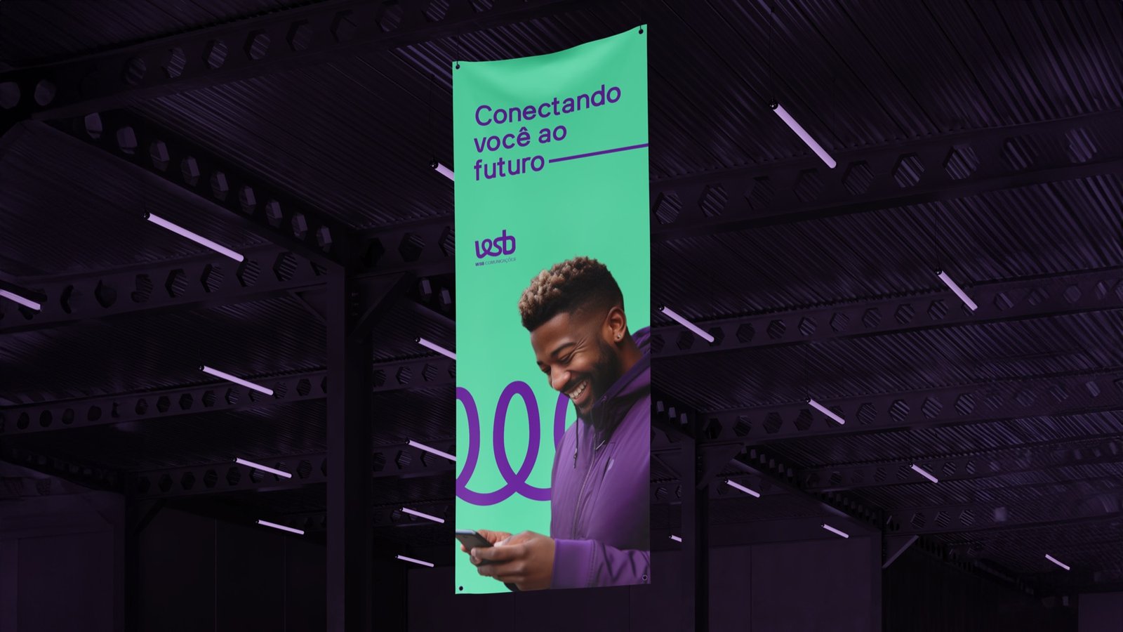 Projeto de comunicação visual para WSB Comunicações